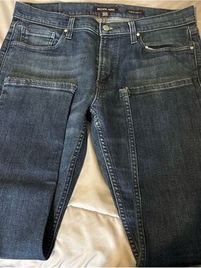 Michael Kors Men's Slim Dark Indigo Jeans